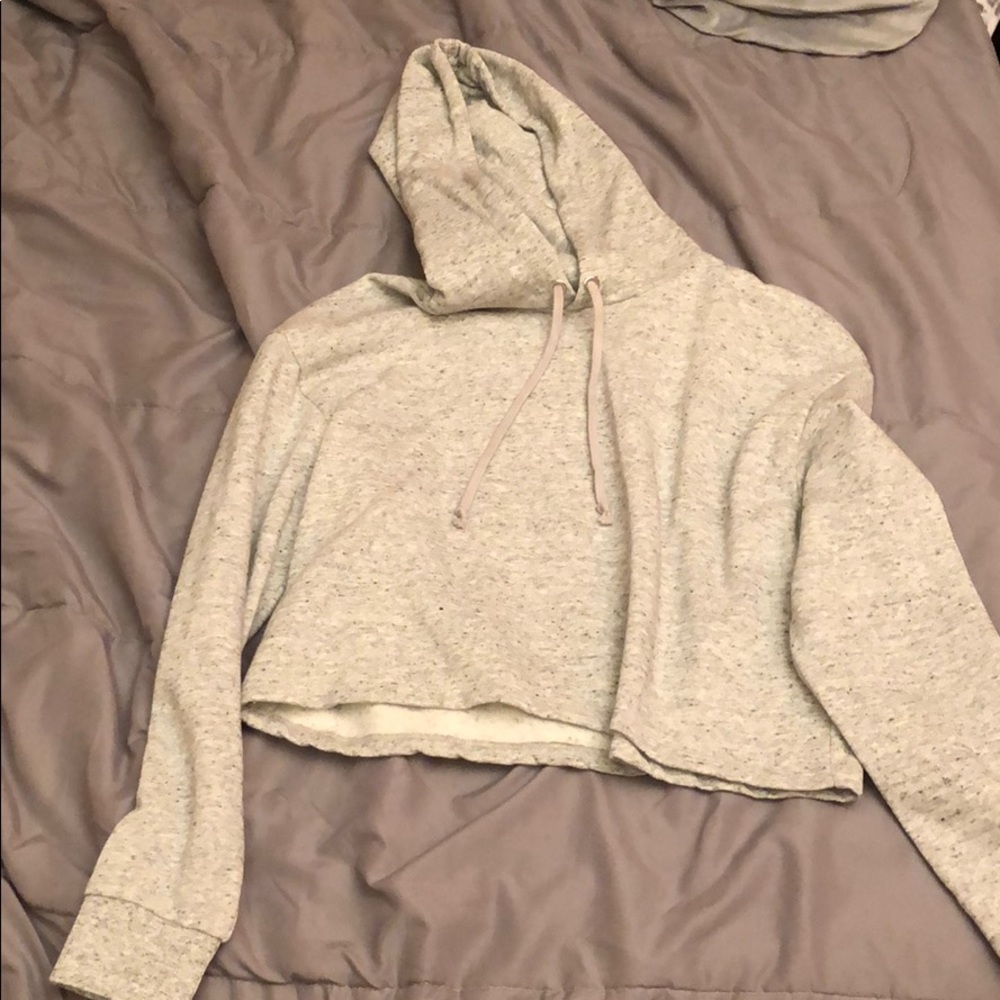 Crop top hoodie
